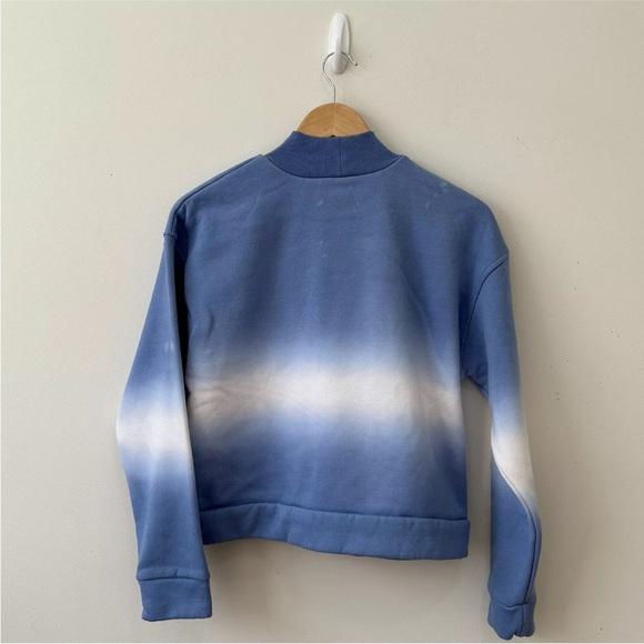 Oat NY NWT Ombre Blue Sweater Cowl Neck Size Small - Picture 2 of 7